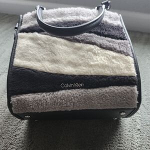 Calvin Klein Women's Black and Gray Bag